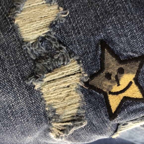 Custom patchwork Levi’s - Picture 6 of 10